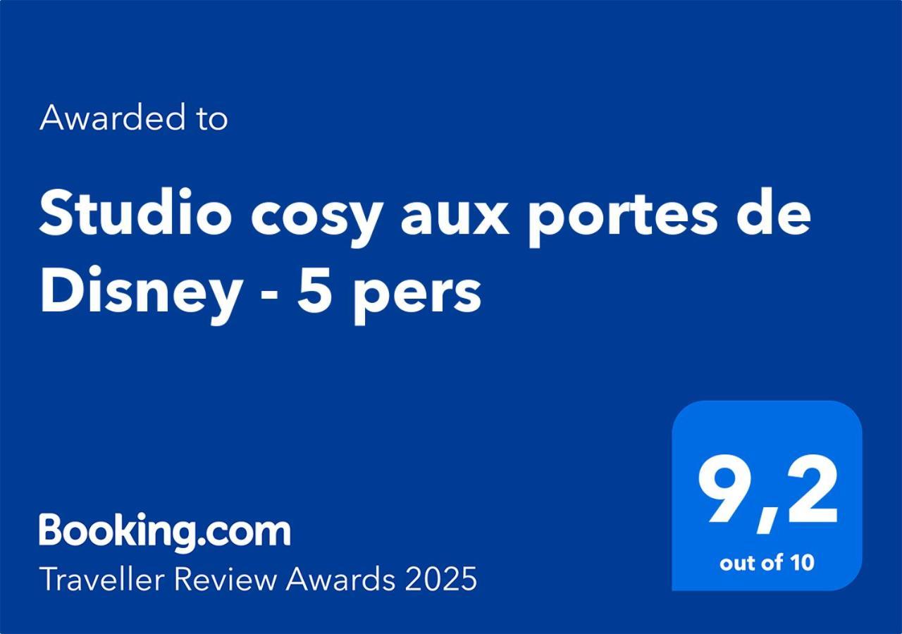 Studio Cosy Aux Portes De Disney - 5 Pers Chessy  Exteriér fotografie